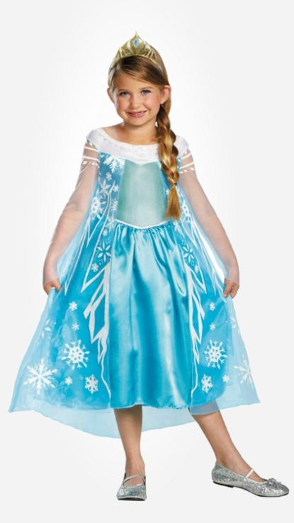 8 Fabulous Disney Frozen Elsa Dresses (6 You Can Make Yourself) and 1 DIY Frozen Cape