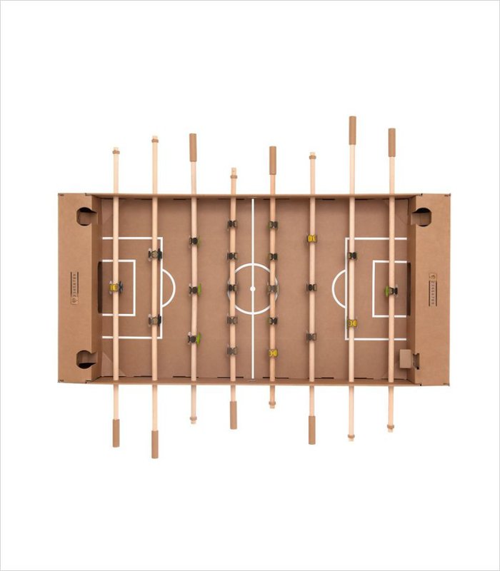 Gift ideas for 13 years old - cardboard table foosball