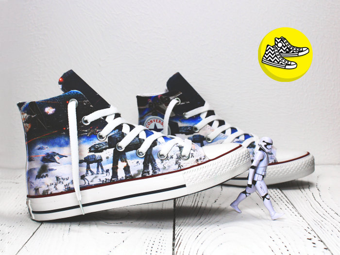 Gift ideas for 13 year olds - Custom Converse - Star Wars