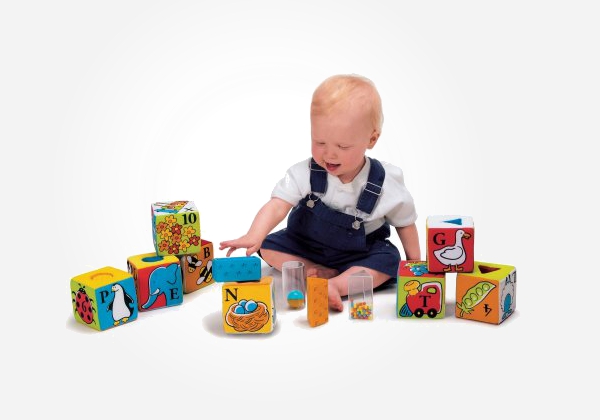 The alphablock sorter - part building block, part shape sorter