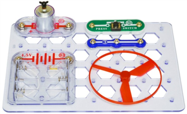 Snap Circuits electronic learning kits - flying saucer kit