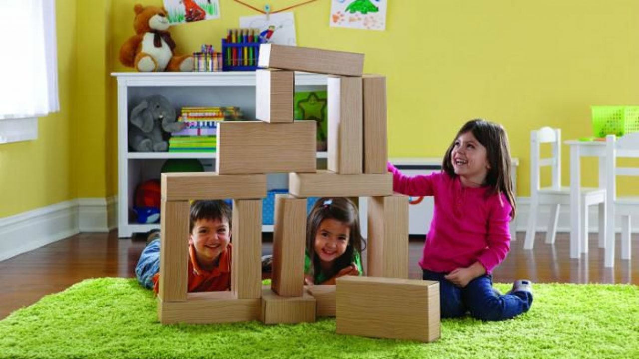 giant cardboard building blocks