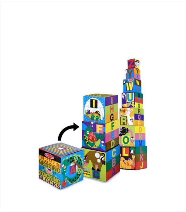 childrens cardboard building blocks