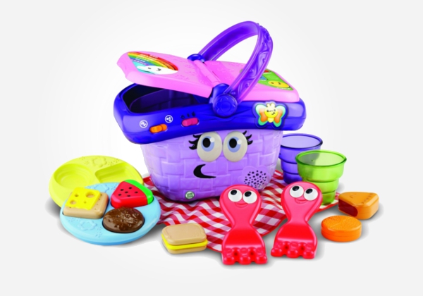 LeapFrog Shapes and Sharing Picnic Basket - great pretend play educational toy