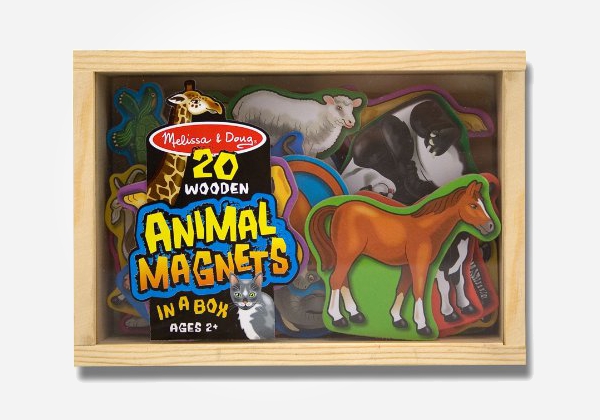 Melissa & Doug 20 Animal Magnets in a Box for kids