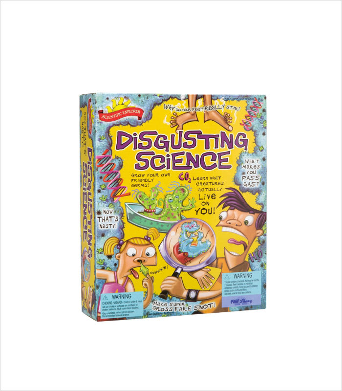 Science toys for kids - Disgusting Science Kit