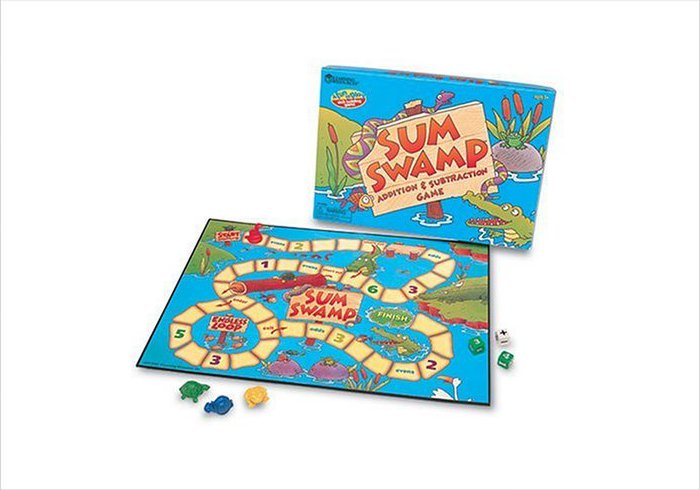 Educational games for kids - sum swamp