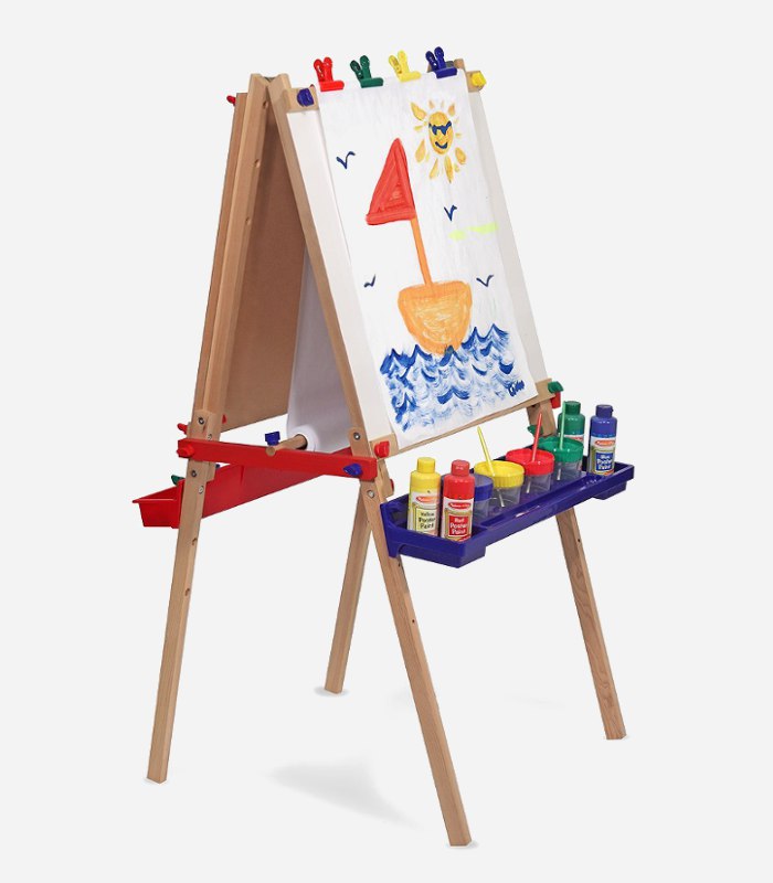 Best easels for kids: Melissa & Doug Deluxe Standing Easel