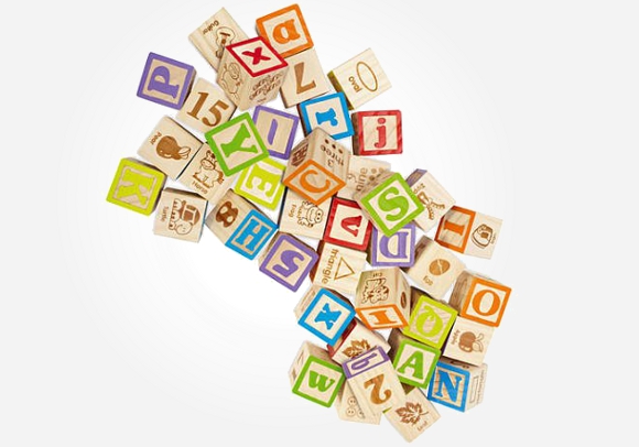 These alphabet building blocks should make learning as easy as ABC