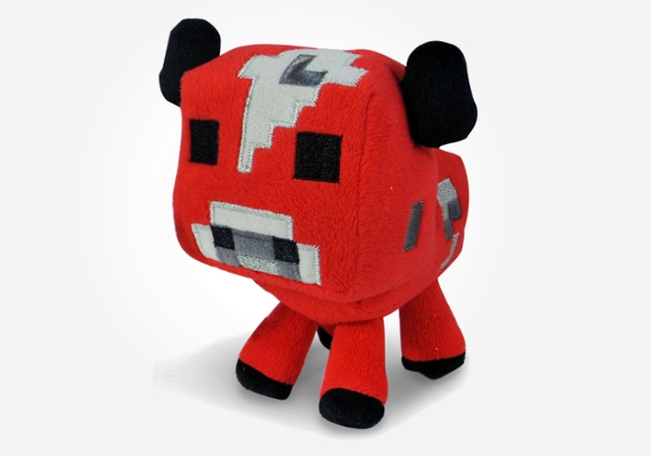 Minecraft Mooshroom plush toy is a big hit with the kids