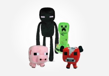 minecraft cuddly toys