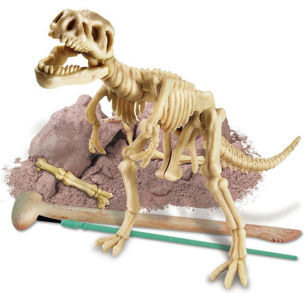 dinosaur bones plastic