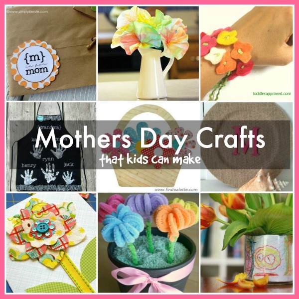 pretty mothers day crafts for kids