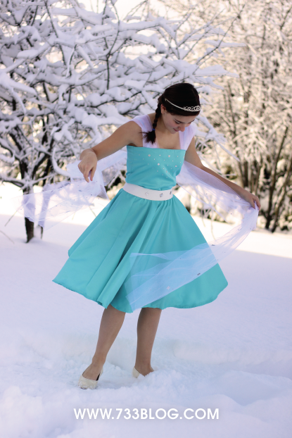 Disney Frozen Elsa inspired dress