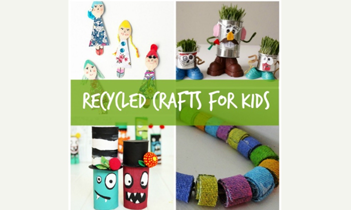 7 Recycled Crafts for Kids: Turning Trash Into Cute Fun Stuff is Easy