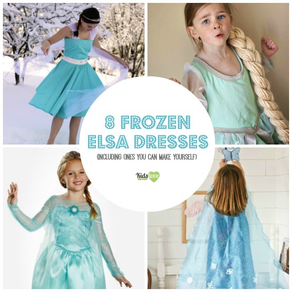 8 Disney Frozen Elsa dresses