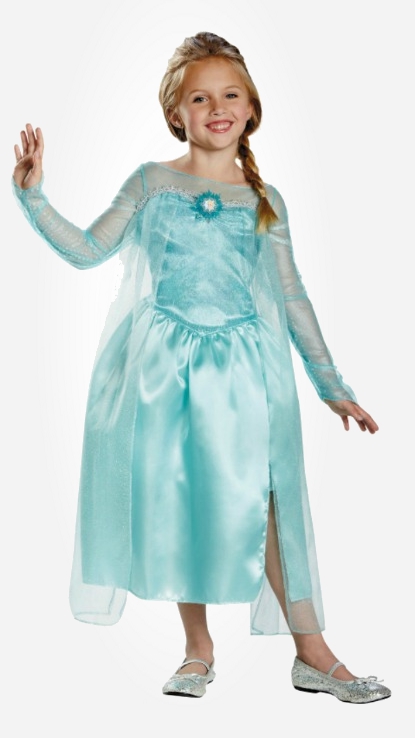 Frozen Elsa snow queen dress