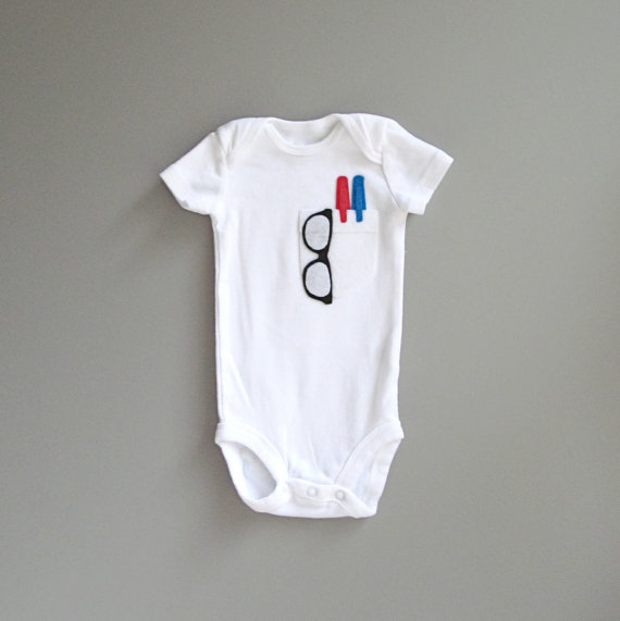 Adorable but nerdy baby onesies