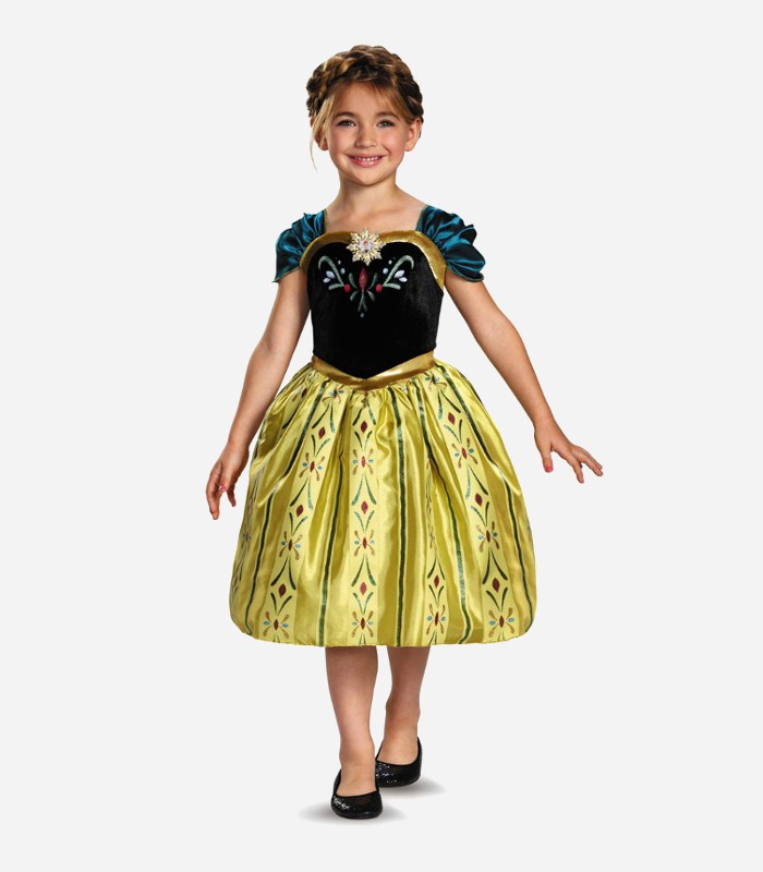 #Disney Frozen dresses for kids - the Anna coronation gown. Check out the other #Frozen dress picks.