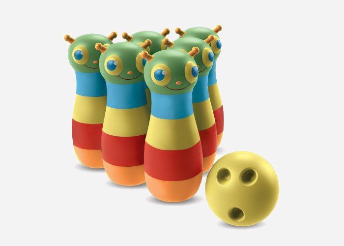 Happy giddy bowling set - a fun 4 year old girl birthday gift