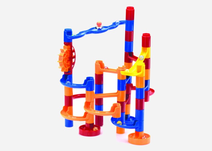 Marble maze - a gift for a 4 year old girl who loves building stuff and playing with marbles