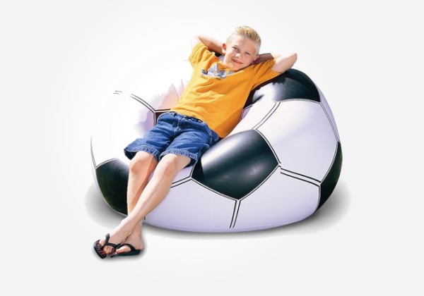 Soccer ball chair - great Soccer gift for a kid