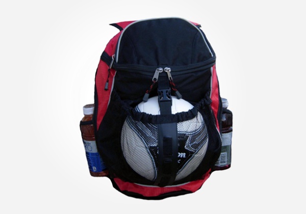 Sports backpack fro kids who play soccer