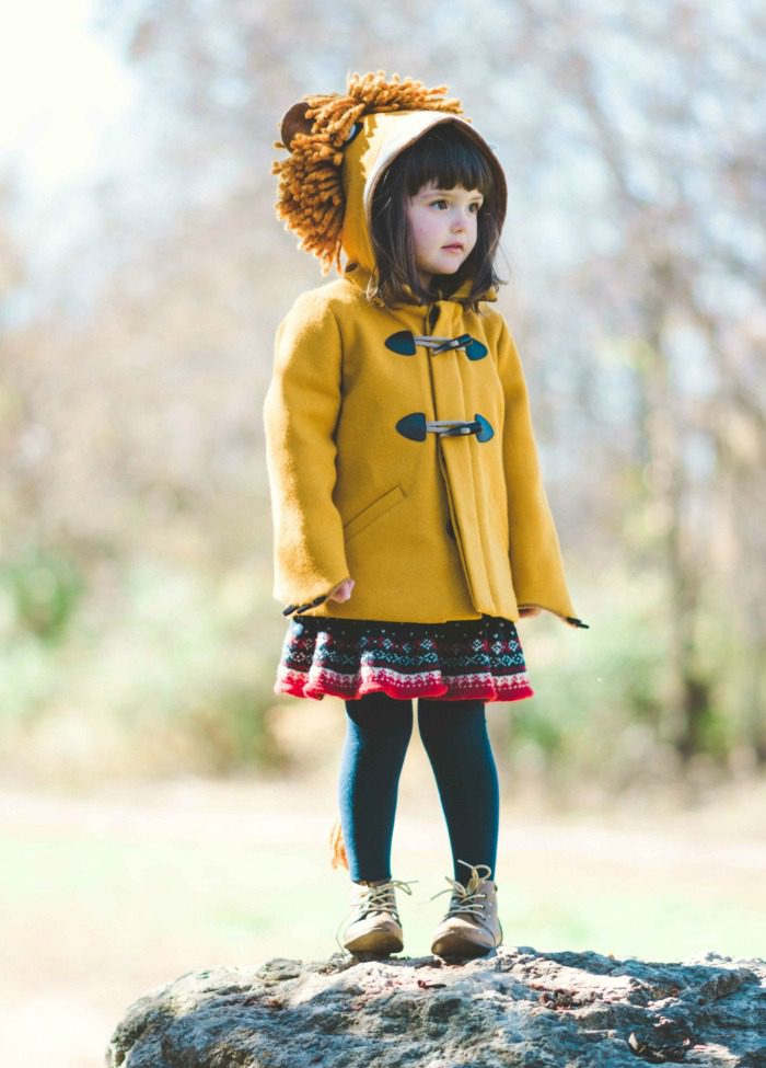 O.M.G these playful coats for toddlers and preschoolers are super duper cute. 