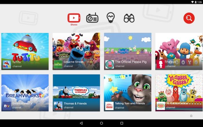 The YouTube Kids app is finally live