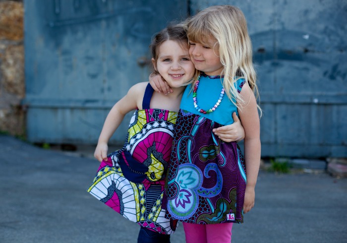 Janey Appleseed, the ethical clothing line featuring beautiful dresses for little girls. Designed by a Californian based company. Made by skilled artisan women in the Democratic Republic of the Congo | kidslovethisstuff.com