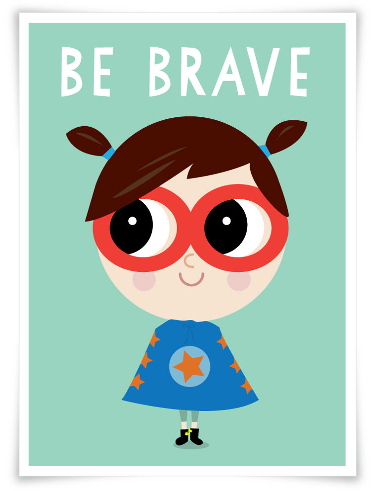 Superhero wall prints to inspire tough little girls | kidslovethisstuff.com