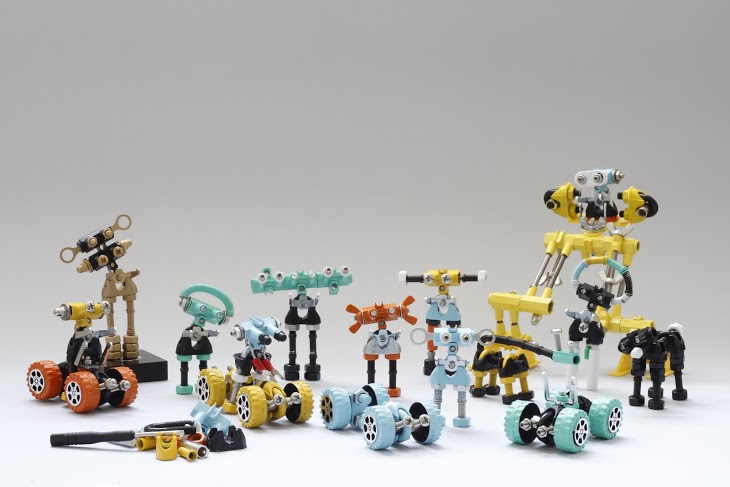 Offbits transform household junk into cool geeky little robots and in the process, teach kids about the wonders of up-cycling.