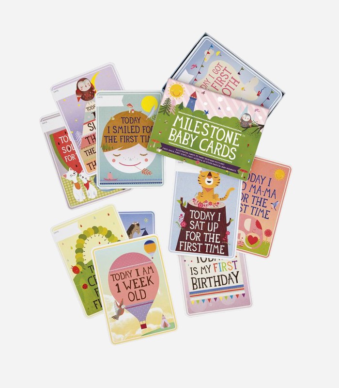 Gift Sets for Babies: Recording those adorable baby moments is even more fun with a set of milestone cards.