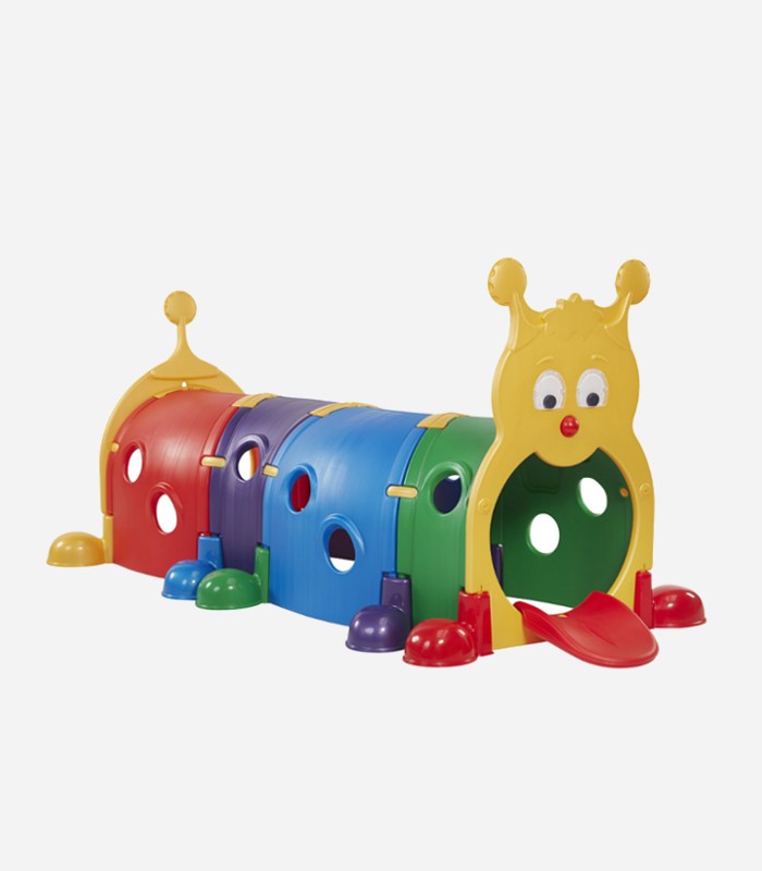 Nothing like a big brightly colored plastic caterpillar to climb and crawl all over  | Climbing toys for toddlers  and preschoolers