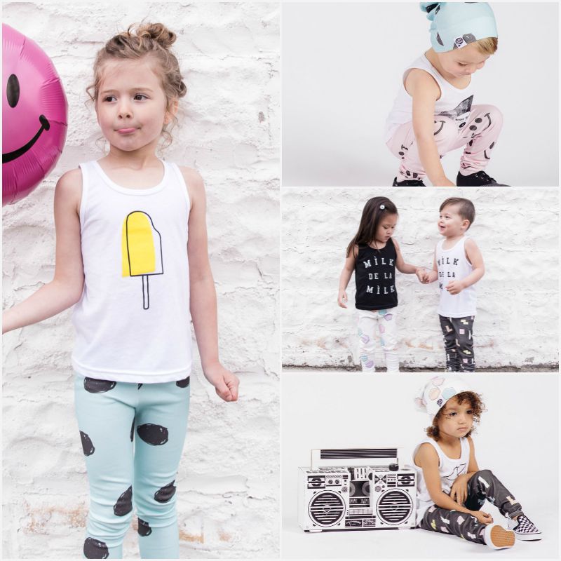 Etsy Love: Expect to find unisex leggings and tees with stylish prints at Lot801 | Hipster Kid Clothes: 7 Etsy Shops Making Stylish Garms for Little People