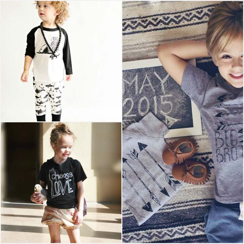 Etsy Love: Vicarious Clothing are creating cooler than cool hipster kid clothes that fashion conscious kids (and their parents) will appreciate. 