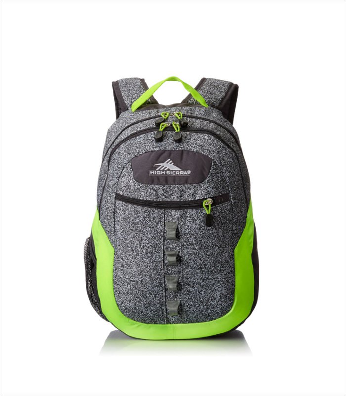 The high sierra backpack has got lots and lots of compartments | Cool Back to School Accessories for Kids