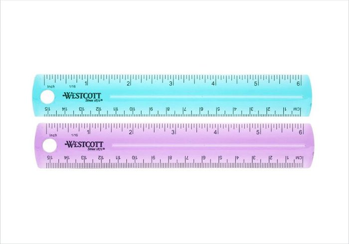 Westcott 6 inch ruler | Cool Back to School Accessory