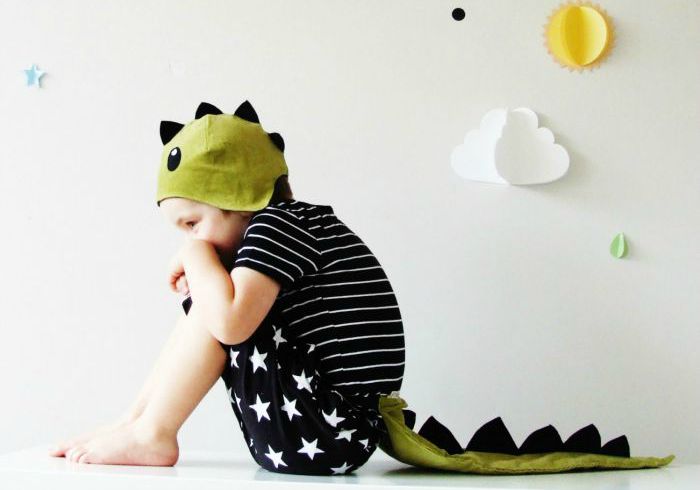 Dress up clothes for kids: a ferociously cute dinosaur costume that's so easy to wear