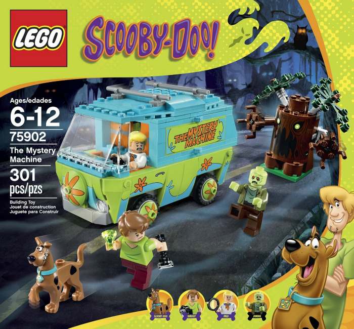 scooby doo legos - mystery machine 