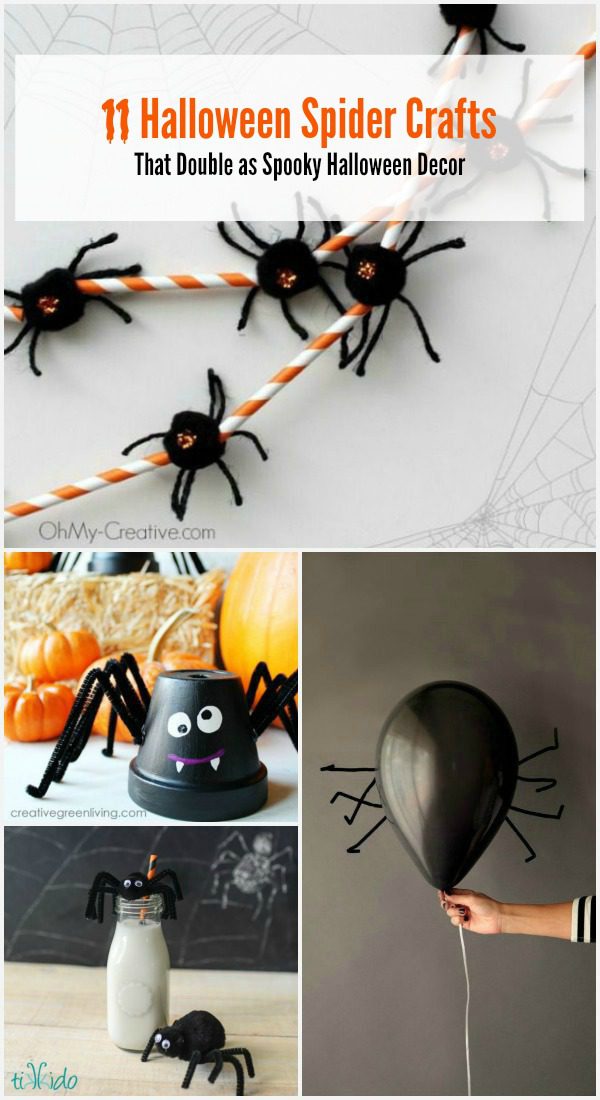 11 Halloween spider crafts for kids that double as Halloween decor