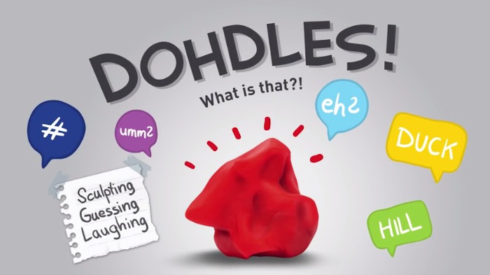Dohdles - the game that turns scuplting clay into riddles with great hilarity