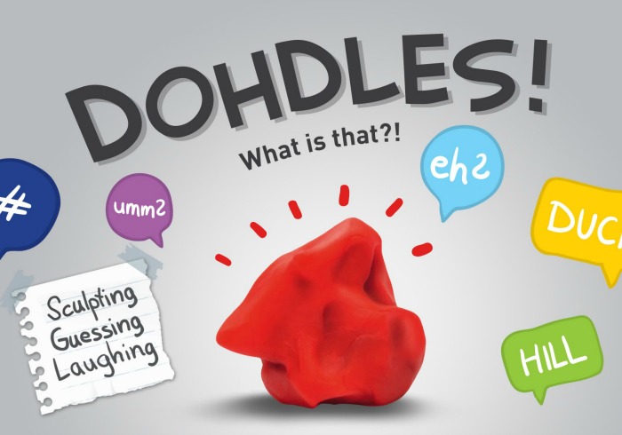 Dohdles - the game that turns scuplting clay into riddles with great hilarity