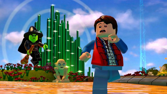 Video clip from the Lego Dimensions video game pack for the PS4, XboxOne, PS3 and Xbox360 consoles 