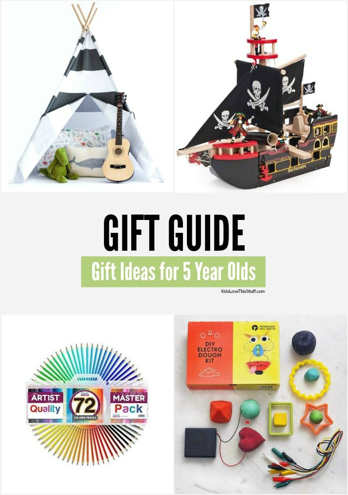 What are the best gift ideas for 5 year olds? Games and toys that bring out their imagination. Here's a fab and cool handpicked selection.