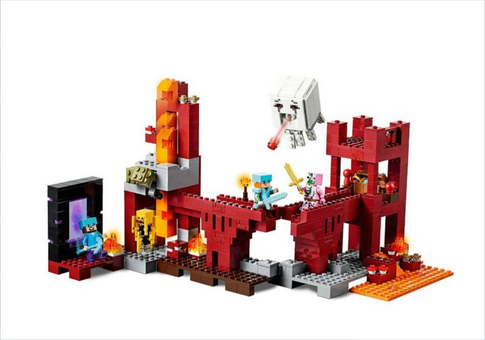 Gifts for 7 year olds - Lego Minecraft the Nether Fortress