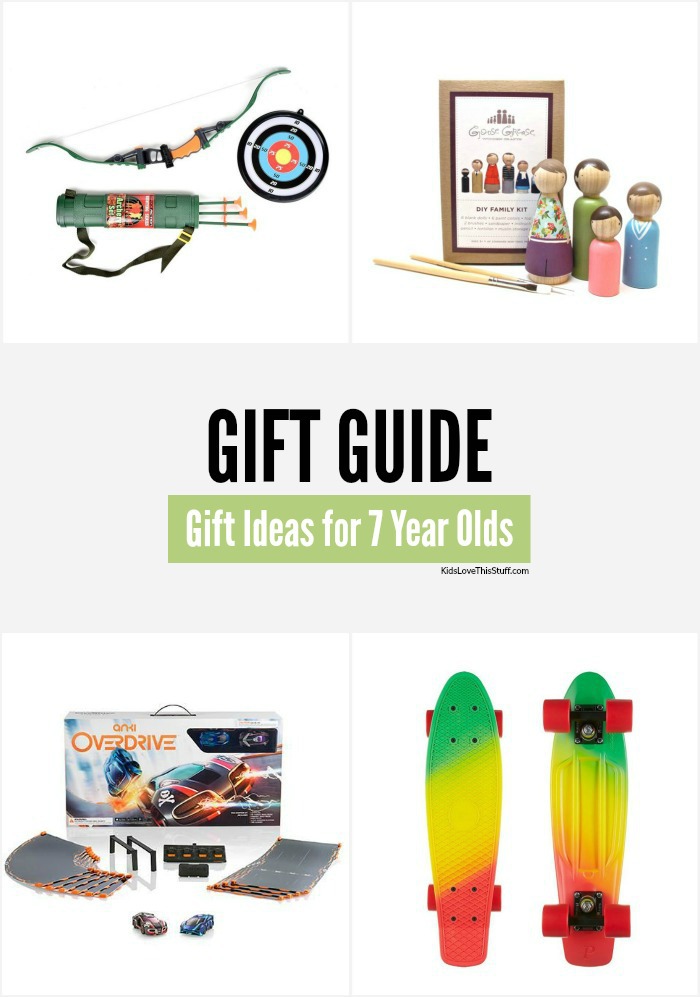 Gifts for 7 year olds - Cool gift ideas for smart, creative, active, curious, fun loving kids.