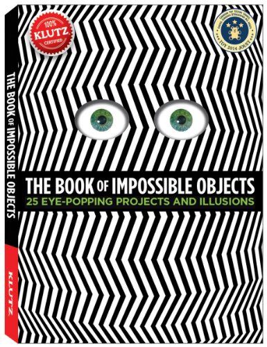 Gifts for 8 year olds - Klutz book of impossible objects is just the thing for bright kids with inquisitive minds