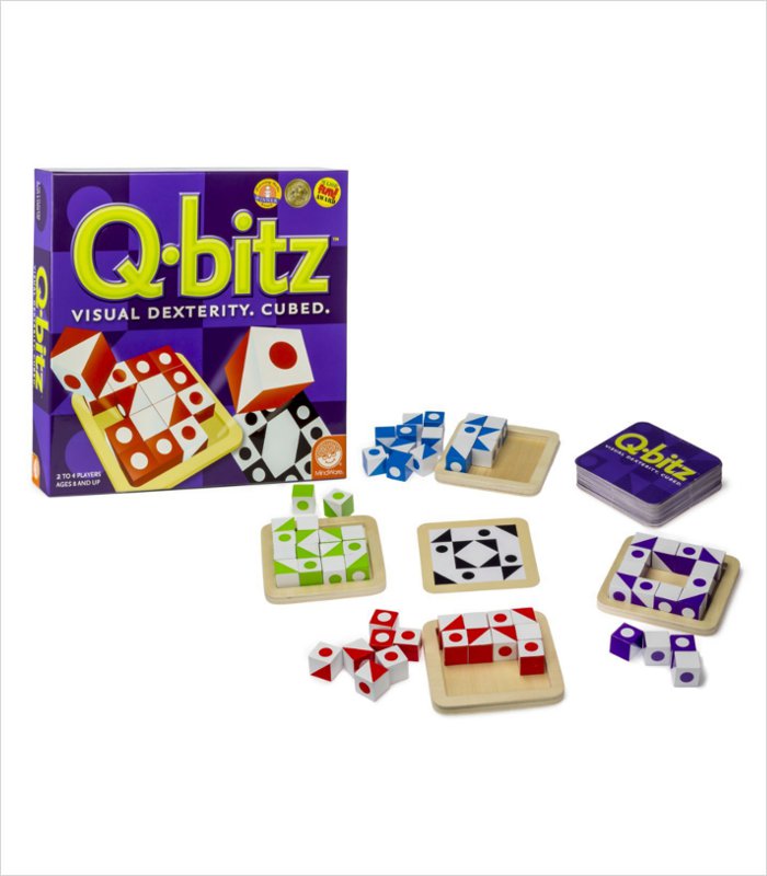 Another great gift for a smart 8 year old - Mindware Q-bitz