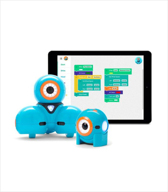 Gift ideas for 8 year olds - Wonder Workshop Dot and Dash bots make learning the basics of coding easy and fun.